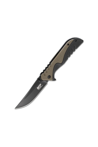 Smith Kamp Wesson M&p M2.0 Flıpper Black Upswept Od Zytel Rubber Handle 1100043 Kahverengi