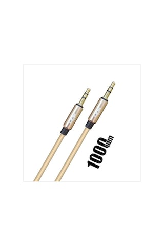 Linktech A577 Aux Kablo Örgü 3.5Mm 1Mt (551660694)