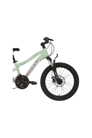 Kdx 2500 Disk Fren 20 Jant Çocuk Bisikleti 28 Cm Kadro 21 Vites Mint Yeşil Pembe Beyaz Mint Yeşili