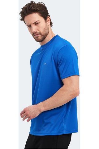 Slazenger OTAR I Erkek  Saks Mavi Tişört