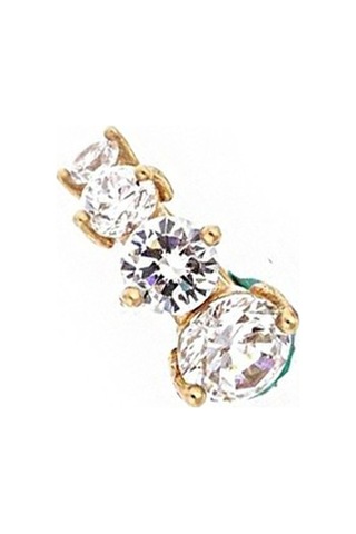 Masaliko Trend Gümüş Küpe - 925 Ayar Gümüş, Halka Küpe, Altın Kaplama Altın