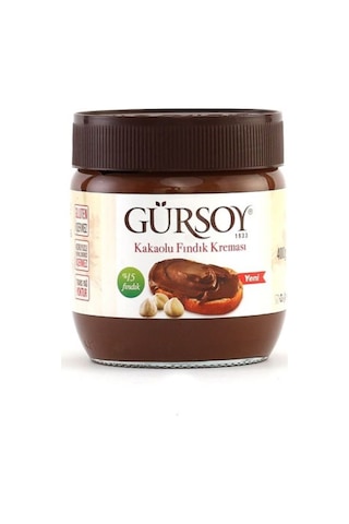 Gürsoy Kakaolu Fındık Kreması 400 G