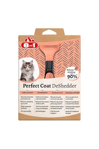 8 in 1 Perfect Coat Kedi Tüy Toplayıcı Tarak Small