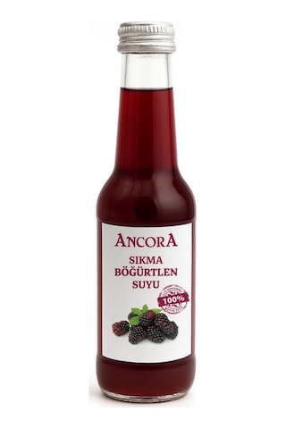 Ancora Sıkma Böğürtlen Suyu 250 Ml X 12 Adet
