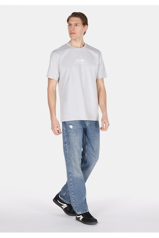 Colin's Colins Comfort Fit Yuvarlak Yaka Düz Erkek Gri Kısa Kol Tişört Cl1074403 Cl1074403 Q1.v2 Lgr Açık Gri