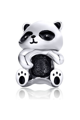 Panda S925 Ayar Gümüş Boncuklu Dıy Bilezik Gümüş Boncuk Çok Renkli