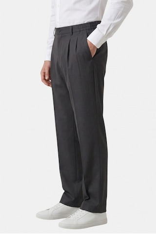 Deep Sea Deepsea Füme Baggy Fit Pileli Kumaş Pantolon Likralı, Beli Lastikli Rahat Kesim Erkek Pantolon 2600920