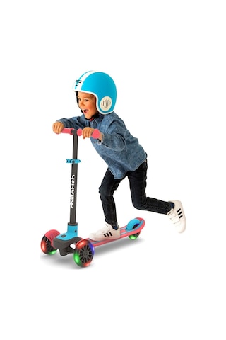 Chillafish Scotti Glow 3 Tekerlekli Işıklı Scooter - Kırmızı