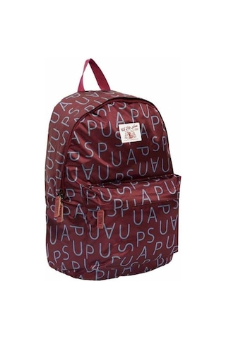 U.s. Polo Assn. Bordo Unisex Sırt Çantası Plçan23294 Bordo