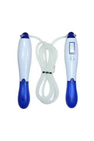 Dijital Sayaçlı İp Atlama Halatı Kalori Kilo Ölçerli Spor Atlama İpi Çok Renkli - 855164480