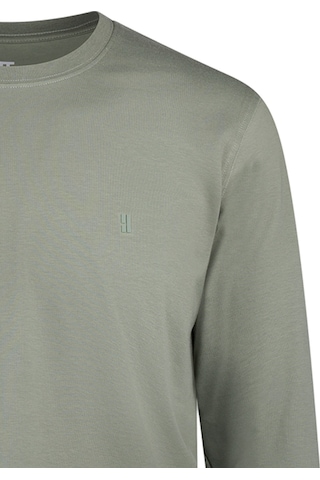 Hatemoğlu Haki Regular Fit Bisiklet Yaka Pamuklu Sweatshirt 1973958 Haki