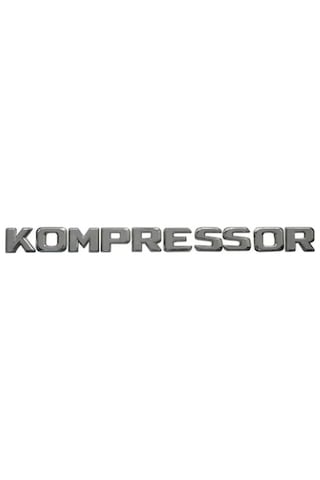 Mercedes W202 W210 Kompressör Bagaj Yazısı Mercedes W202 W210 Kompressör Bagaj Yazısı