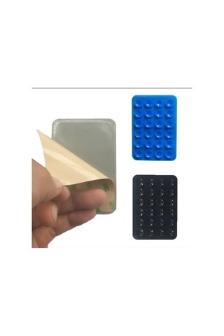 Aircraft Jzcat Vakumlu Telefon Tutucu 5 Adet Siyah