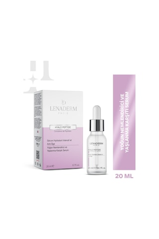 Lenaderm Hyalo Peptide - Yoğun Nemlendirici Ve Cilt Bakım Serumu 20 Ml