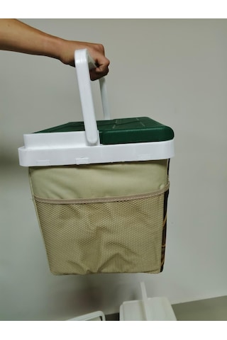 20 Lt Kumaş Kamuflaj Desen Buzluk Termos 1126 Cooler Box Çok Renkli