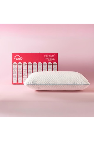 Moln Oxydeep Visco Yastık Oksijen İyonlu Anti-stress Yastık Beyaz
