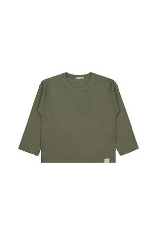V60998 Civil Boys Jakarlı Basic 10-13 Yaş Sweatshirt Haki