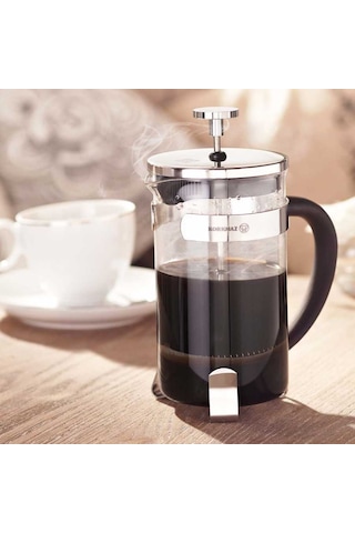 Korkmaz Pressa 800 ML Kahve Presi Gri