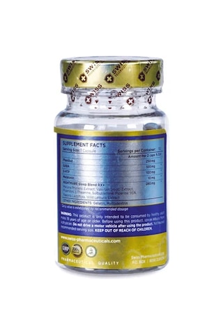 Swiss Pharma Nightmare Gh Gaba 5-htp Theanine Dopa Mucuna 50 Kapsül Aromasız