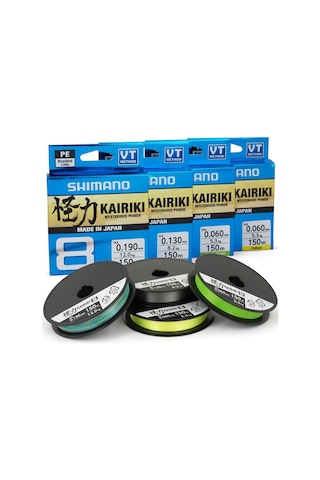 Shimano Kairiki 8 Kat 150M Mantis Green Ip Misina (444768486)