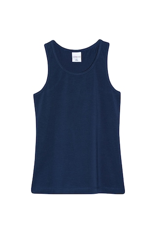 Lovetti Açık Lacivert Kız Çocuk Arka Büzgülü Yüzücü Atlet Açık Lacivert