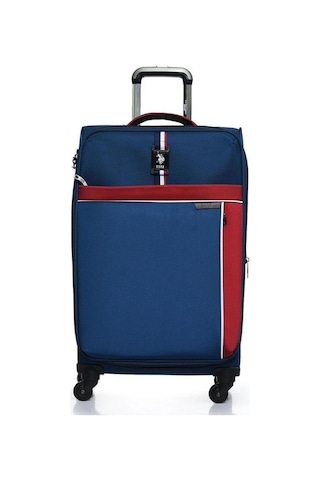 U.s. Polo Assn. Lacivert Kumaş Unisex Orta Boy Valiz Plvlz22802b 001