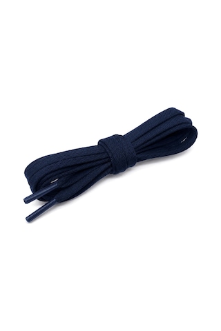 Hapshoe 120 Cm Lacivert 5 Mm Yassı Mumlu Ayakkabı Bağcığı