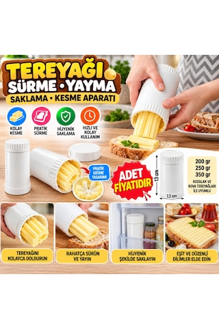 Tereyağı Sürme, Yayma, Saklama, Kesme Aparatı, Tereyağlık Aklby-bsva58 Diğer