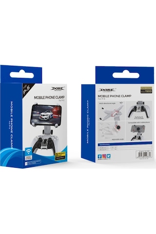 Dobe Ps5 Dualsense Joystick Için Cep Telefonu Klipsi Tutucu