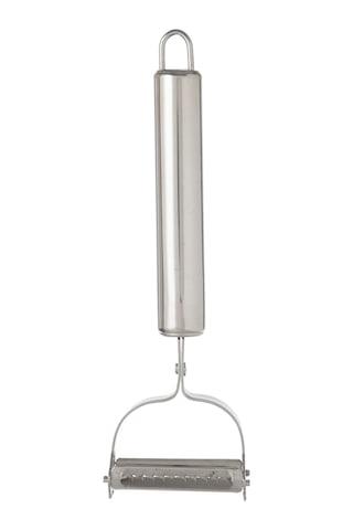 Mudo Home Handy Metal Saplı Çıftlı Taraflı Soyacak Gri