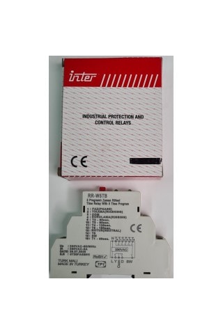 Rrw5tb 5 Kademeli Zaman Rölesi İnter Zaman Rölesi 5 Kademeli