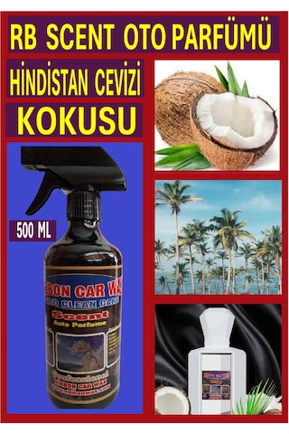 Rb Scet Oto Parfümü Hindistan Cevizi Kokusu 500 Ml Meyve