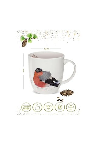Priority. Porselen Çay Fincanı. Snegir 1 Adet. 135718836 Şeftali Kenar