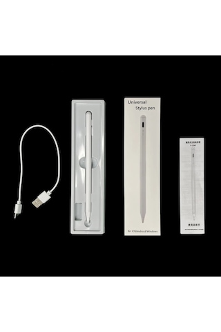 Newface K2260 Ios Ve Android Uyumlu Universal Dokunmatik Stylus Kalem Ilkeshop - 61 - Beyaz