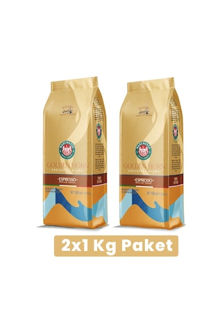 Mare Mosso Espresso Golden Horn Taze Kavrulmuş Çekirdek Kahve 2 x 1 KG