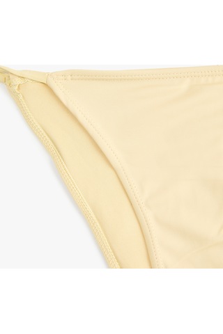Koton Koton X Sibil Çetinkaya - Yanları İpli Bikini Altı Turuncu 6sak00075mm
