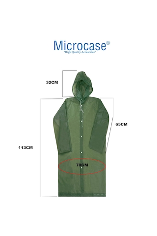 Microcase Erkek Ve Kadınlar İçin Rüzgar Ve Yağmur Koruyucu Yağmurluk Al4665