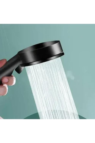 Siyah Turbo Fan 5 Fonksiyonlu El Duşu, Konfor Ve Şıklık Bir Arada Diğer