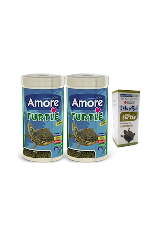 Turtle Sticks 500ml Kutu Kaplumbağa Yemi + Multivitamin