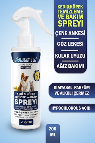 Kedi Köpek Göz, Kulak, Çene, Ağız Bakım Spreyi