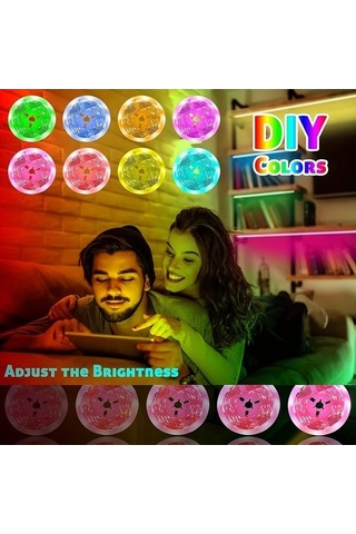 Trendooze Sunshine022 Rgb Led Şerit Işık 44 Tuşlu Uzaktan Kumanda
