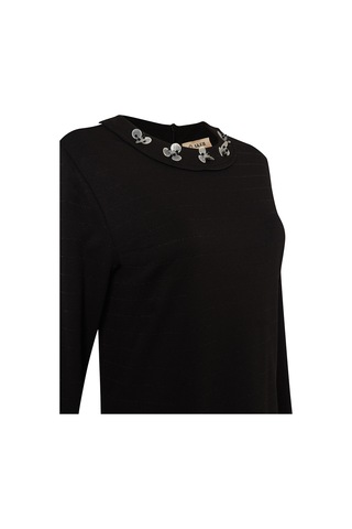 Aker 24ss02616112 Büyük Beden Bluz 24ss02616112 002 Siyah Siyah