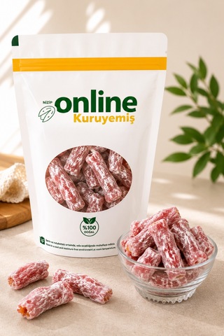 Lokum Antep Fıstıklı Narlı Fitil - 250 Gr