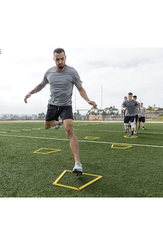 Sklz Agility Trainer Pro - Çeviklik Antrenmanı 10lu Paket Çok Renkli