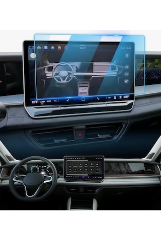Vw Tayron Multimedya Ekran Koruyucu- Kırılmaz Şeffaf Nano Teknoloji