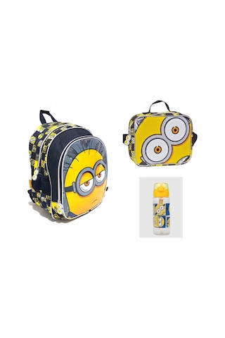 Mınıons Okul Çantası Set Çok Renkli