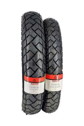 Ralco Tyres 110/90-18 Ve 90/90-18tl Tubeless - Dubleks Motosiket Lastik Takımı