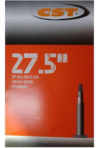 CST 27.5x1.90/2.125 FV 48MM PRESTA İÇ LASTİK CST 27.5x1.90/2.125 FV 48MM PRESTA İÇ LASTİK