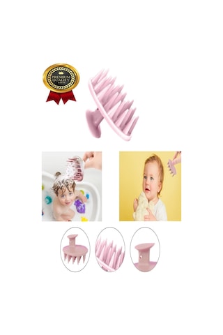 MorBebe Bebek Çocuk Saç Derisi Masaj Bakım Fırçası