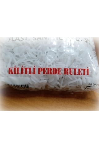 Kilitli Perde Düğmesi Tül Perde Düğmesi (1000 Adet)